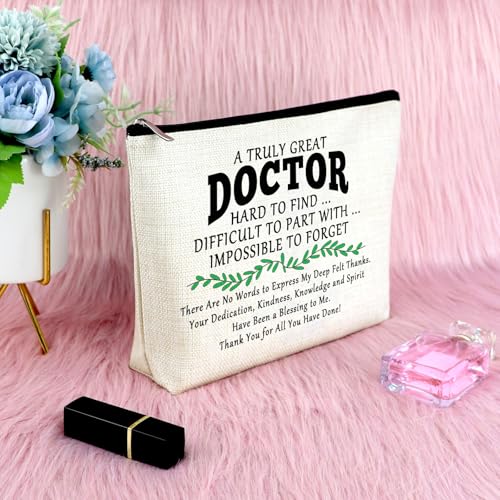 Doctor Appreciation Makeup Bag - Medical Student Graduation & Thank You Gift