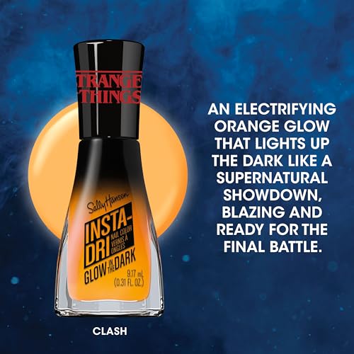 Sally Hansen Insta-Dri x Stranger Things Nail Polish - Clash 0.31oz