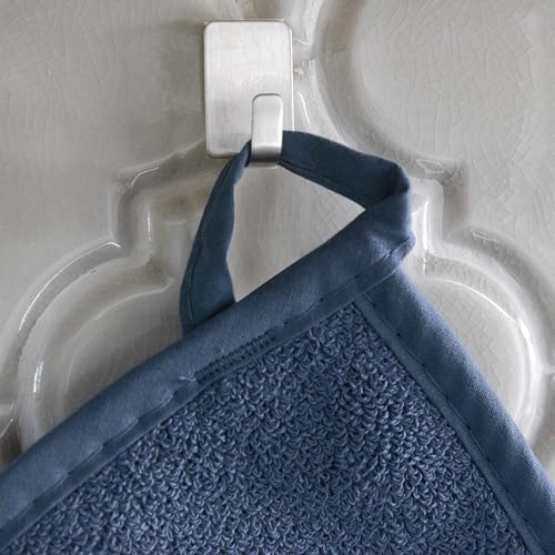 RITZ 2-Pack Midnight Terry Potholders Heat Resistant Cotton Kitchen Hot Pads