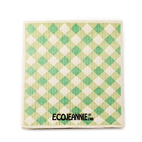 EcoJeannie Eco-Friendly Biodegradable Cleaning Cloths - 4 Pack