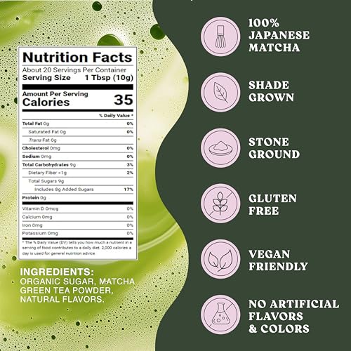 Premium Lavender Matcha Tea Sticks - Organic, Calming Blend