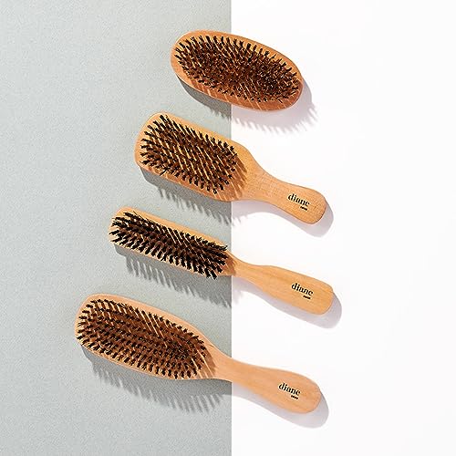 Diane Hard Nylon Bristle Styling Brush for Men & 360 Waves