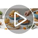 KL KALOO 8 PCS Eco-Friendly Wheat Straw Plates - Unbreakable & Microwave Safe
