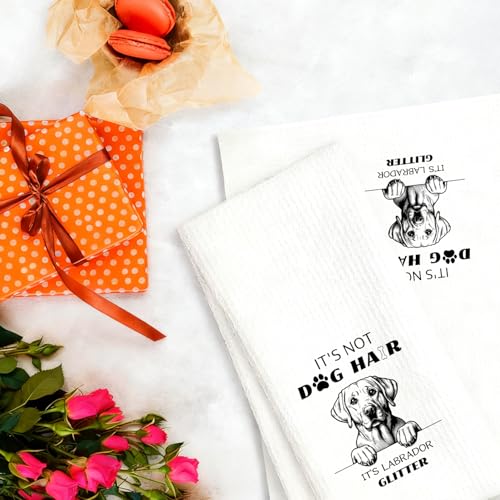 Labrador Decorative Hand Towels - Funny Dog Gifts for Dog Lovers