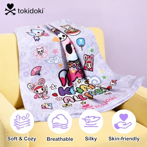 tokidoki Kawaii All Stars 18x18 Inch Pillowcase Set - 2 Pack