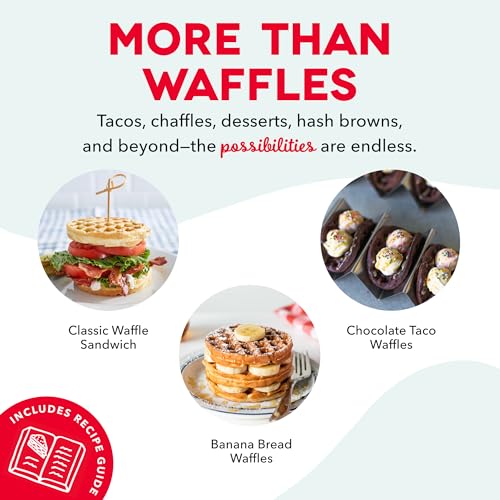 DASH Mini Waffle Maker - Compact 4-Inch Nonstick Waffle Iron