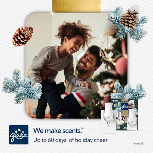 Glade PlugIns Twinkling Pine & Cedar Air Freshener Starter Kit