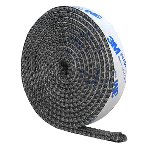 WINTACK Wood Stove Gasket Replacement 5/8" Wide x 1/8" Thick Self-Adhesive Fiberglass Tape