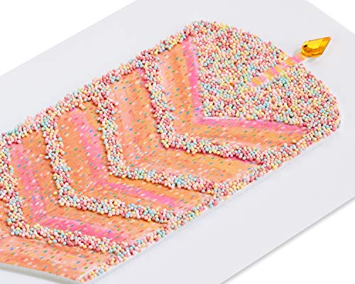 Papyrus Birthday Card - Big Slice of Happy Hand-Painted Keepsake Card