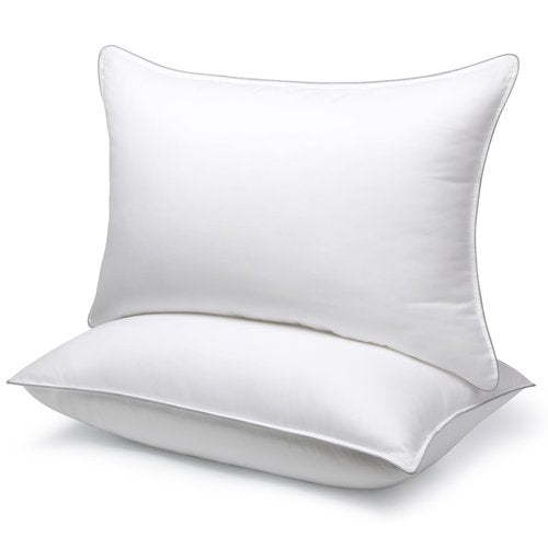 viewstar Bed Pillows King Size Set of 2, Hotel Quality, Down Alternative Big Pillow for Back, Stomach or Side Sleepers, Firm