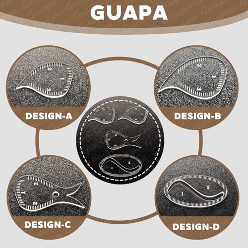 Guapa Eyebrow Shaping Stencil Kit with Mapping Pencils