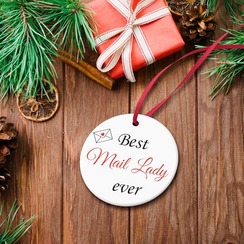 Ceramic Ornament for Mail Carrier - Perfect Postal Worker Gift