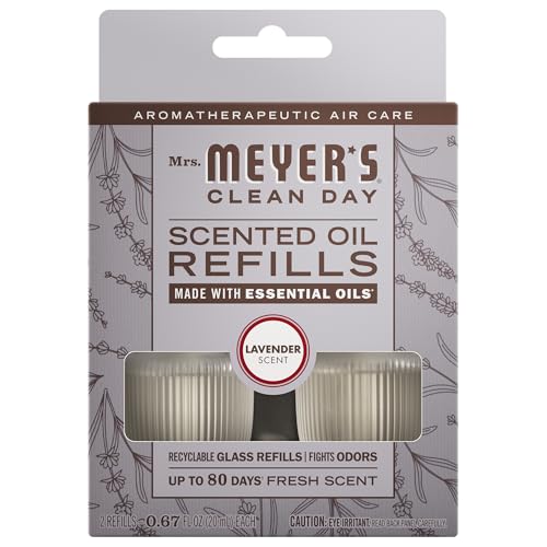 Mrs. Meyer's Clean Day Lavender Scented Oil Refills - 2 Pack