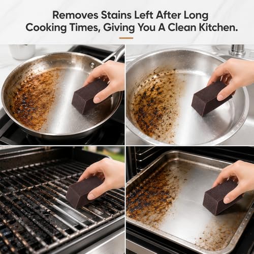 Magic Cleaning Erasers - 5PC Triangular Sponge Set for Stubborn Stains