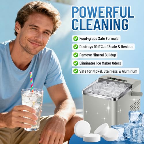 EPASUN Ice Maker Cleaner Tablets - 36 Count for Fresh Ice