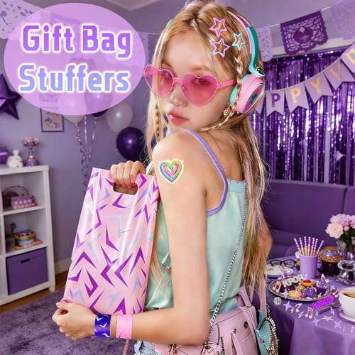 24 Pcs Kpop Slap Bracelets - Fun Party Favors & Gifts