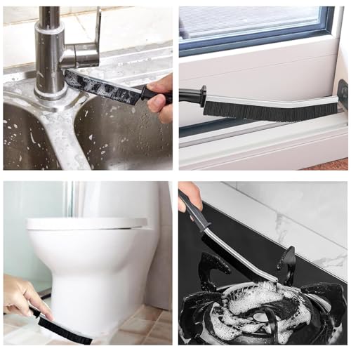 Flexible Drain Cleaning Brush Kit for Hair & Pipe Blockages - 3-Piece Set