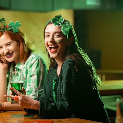 St Patrick's Day Clover Headband Shamrock Irish Hair Accessory