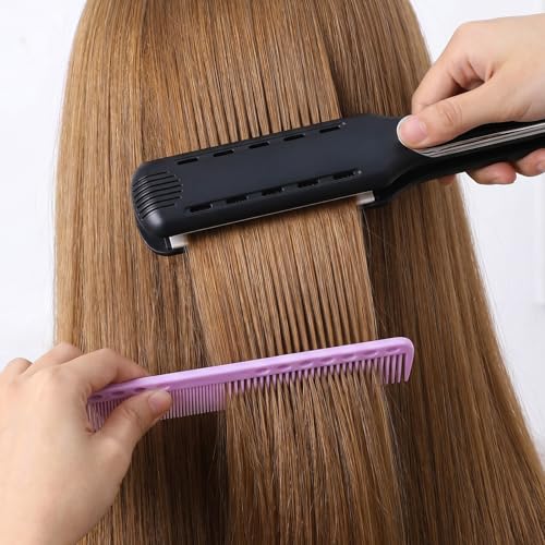Elegaperma 4-Piece Hair Cutting Combs Set - Professional ABS Barber Styling Tools
