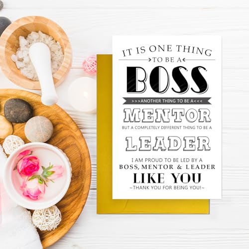 Funny Boss's Day Card - Humorous Gift for Boss & Leader