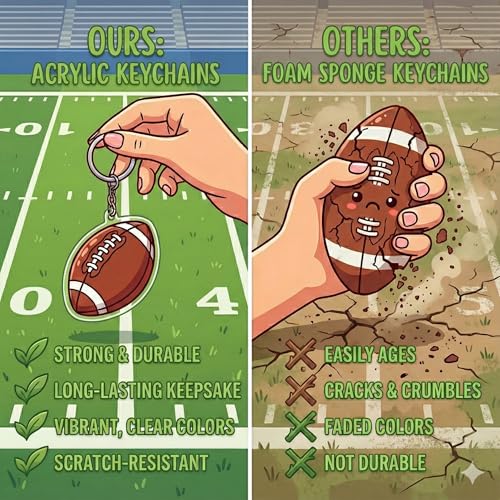 Sports Valentines Day Cards with Keychains - 24 Pack for Kids