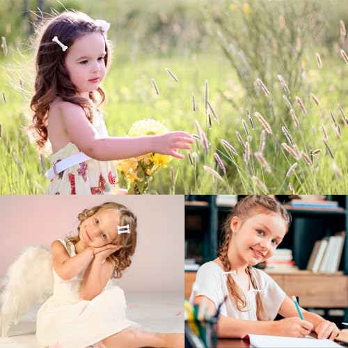Dog Bone Hair Clips 8 PCS Cute Alligator Barrettes for Cosplay