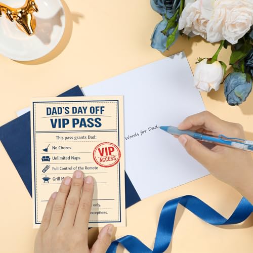 VIP Dad Pass Funny Father's Day Card - 5x7 Greeting Card