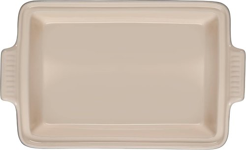 Le Creuset Olive Branch Collection - 4 Qt. Heritage Covered Rectangular Casserole | Marseille with Embossed Lid