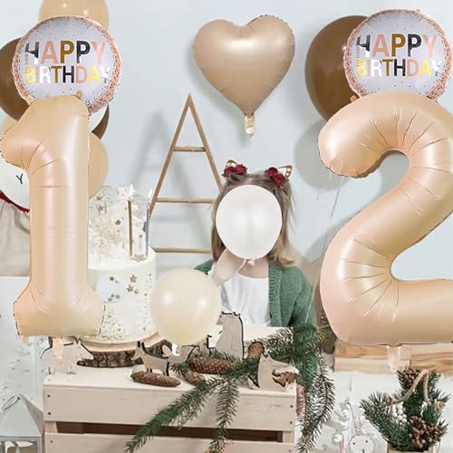 20th Birthday Decorations - 15 Pcs Foil & Latex Balloon Set
