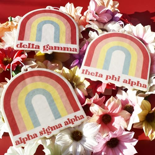 Kappa Delta Rainbow Air Freshener - Flowers & Sunshine Scent (2 Pack)