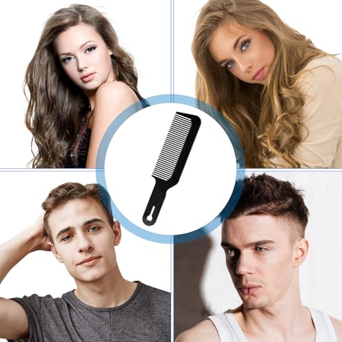 InnoHHustle 3 Pack Barber Blending Combs - Heat Resistant Flat Top Styling