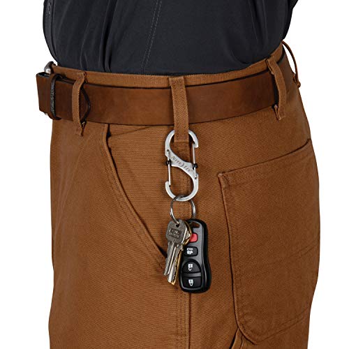 Nite Ize Stainless Steel S-Biner SlideLock Carabiner (Pack of 2)