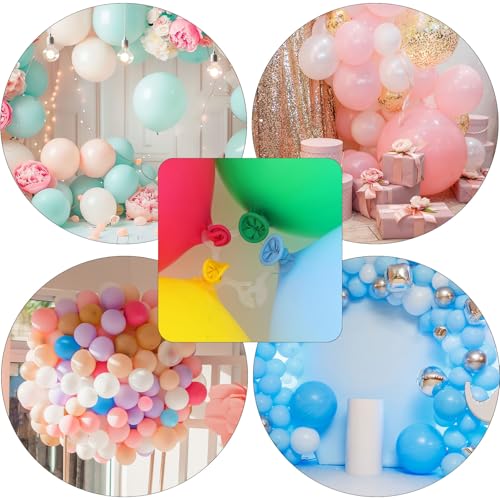 50pcs Balloon Arch Clips - Plastic Tie Backdrop Holders for Wedding & Party Decorations