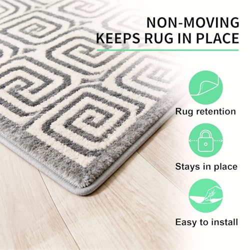 8PCS Triangle Non-Slip Rug Tape for Hardwood & Tile Floors