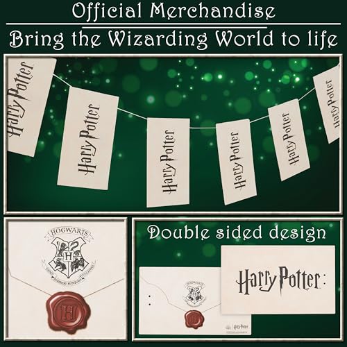 Harry Potter Floating Banner Set with 60 Acceptance Letters