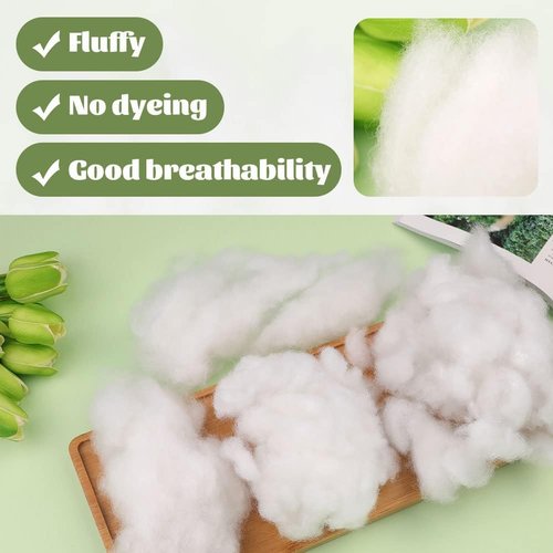 BUTUZE Polyester Fiber | Artificial Cloud Decor for Room Ceiling - 400g/14oz Fake Snow Decoration