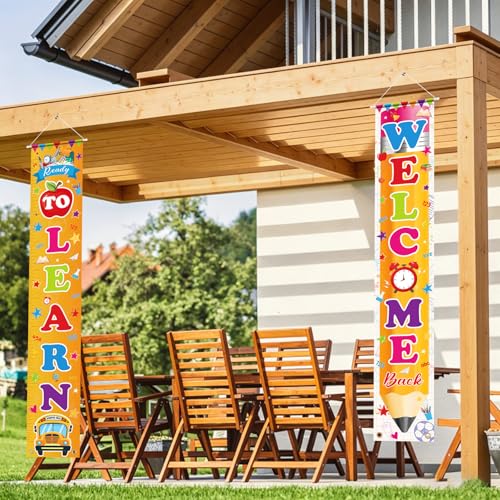 Welcome Back to School Banner - Ready to Learn & Welcome Back