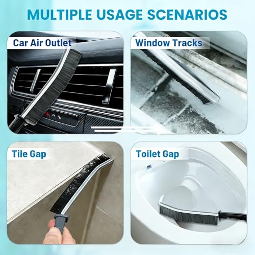 15-Piece Crevice Cleaning Brush Set for Deep Cleaning Gaps
