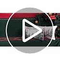 ONWAY Christmas Tree Throw Pillow Covers, 12x20 Lumbar Cushion Cases, Set of 2