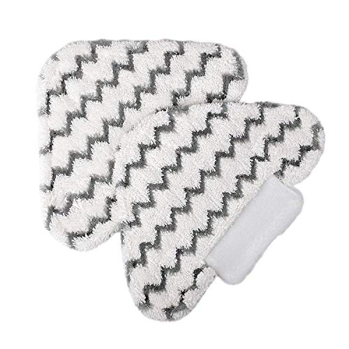 Meriton Triangle Replacement Mop Pads for Shark Steam Mops - 2 Pack