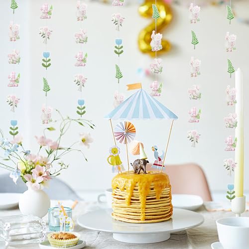 Silly Goose Birthday Decorations Set - 7 Paper Garland Banners