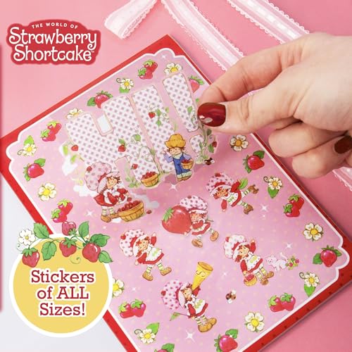Strawberry Shortcake Sticker Book with 1000+ Stickers for Crafts