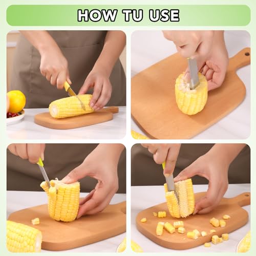 Joochi Stainless Steel Corn Stripper and Cobber Remover Tool