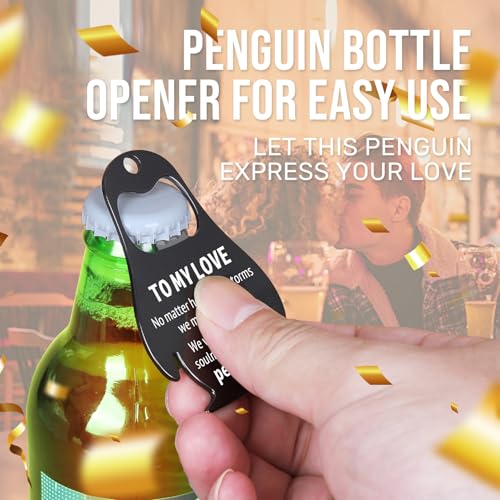 Penguin Beer Bottle Opener - Thoughtful Gift for Dad & Husband