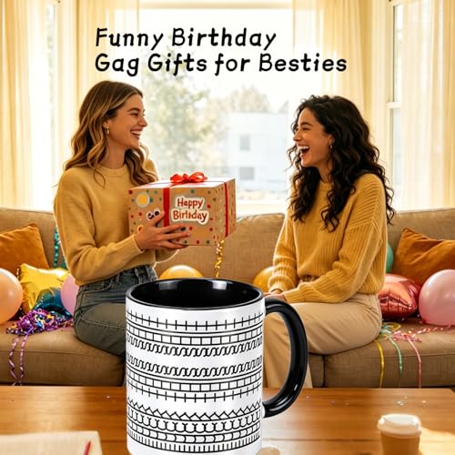 Fuck This Shit Hidden Message Coffee Mug - 11oz Funny Novelty Ceramic Cup
