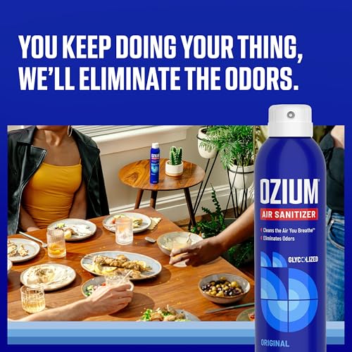 Ozium 8 Oz. Air Sanitizer & Odor Eliminator Spray - Pack of 6