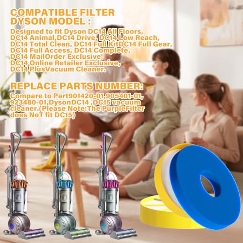 Aitruman Replacement Front Filter for DC14 & DC15 Vacuum Cleaners