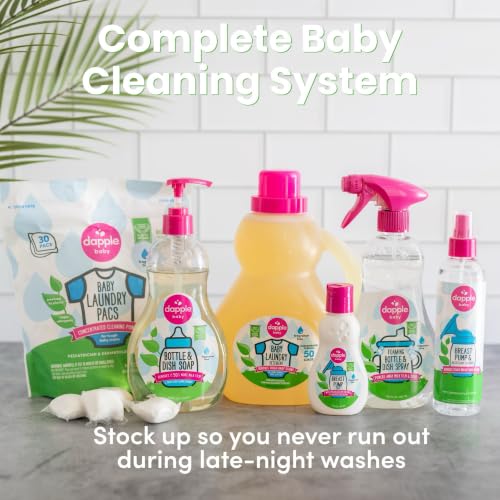 Dapple Baby All Purpose Wipes - Plant Powered Lavender, 75 Count Canister + 30 Count
