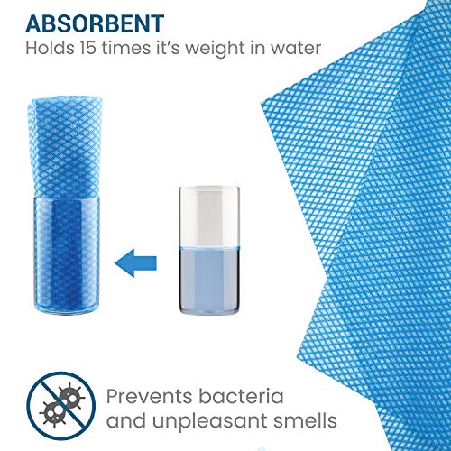 SCRUBIT Reusable Cleaning Wipes - Highly Absorbent Multi-Purpose Cloths, 24 Pack