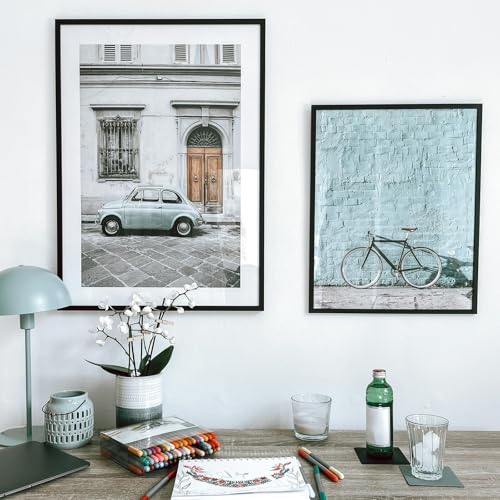 24 Pcs Self-Adhesive Picture Hangers - Invisible Wall Hooks in 3 Sizes